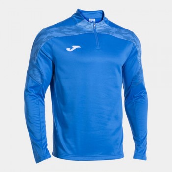 Joma CHAMPIONSHIP VIII SWEATSHIRT R ZIPTOP blau