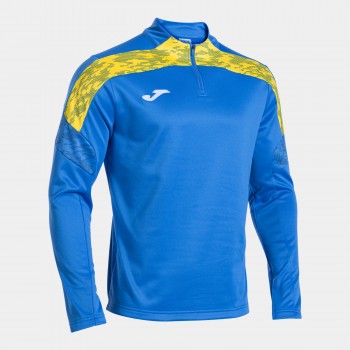 Joma CHAMPIONSHIP VIII SWEATSHIRT R ZIPTOP blau
