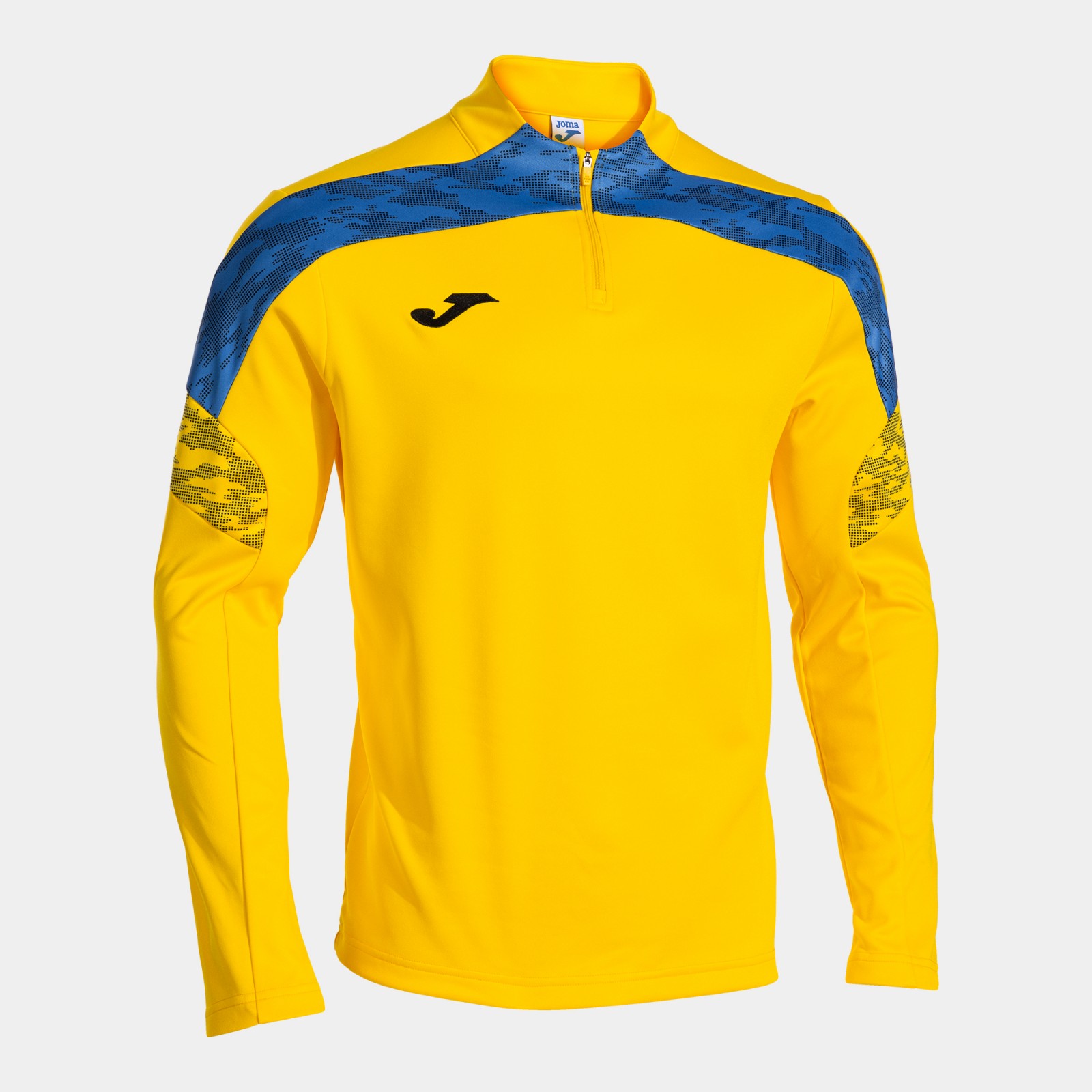 Joma CHAMPIONSHIP VIII SWEATSHIRT Y ZIPTOP gelb