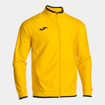 Joma COMBI PREMIUM FULL ZIP SWEATSH TRAININGSJACKE gelb