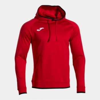 Joma COMBI PREMIUM HOODIE RED BLACK HOODIE rot