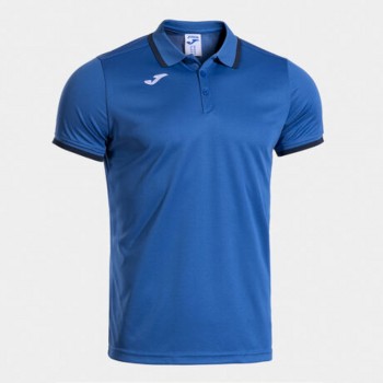 Joma COMBI PREMIUM SHORT SLEEVE POL POLOSHIRT blau