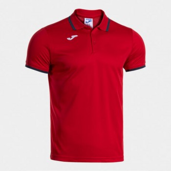Joma COMBI PREMIUM SHORT SLEEVE POL POLOSHIRT rot