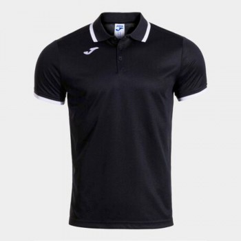 Joma COMBI PREMIUM SHORT SLEEVE POL POLOSHIRT schwarz