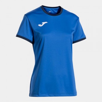Joma COMBI PREMIUM SHORT SLEEVE T-S T-SHIRT blau
