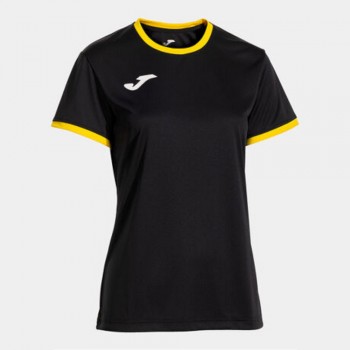Joma COMBI PREMIUM SHORT SLEEVE T-S T-SHIRT schwarz