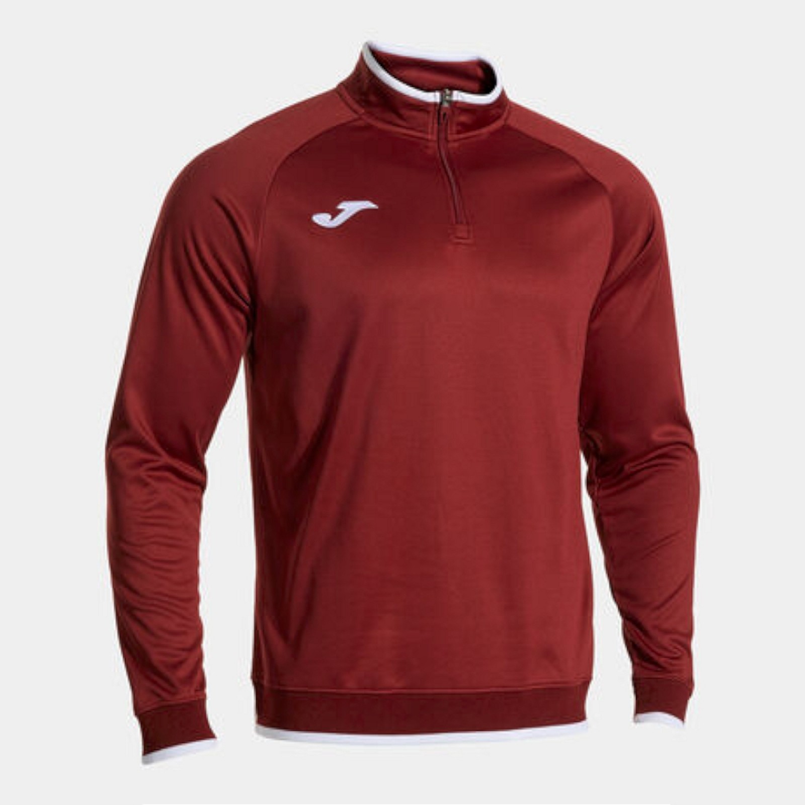 Joma COMBI PREMIUM SWEATSHIRT BURGU ZIPTOP rot