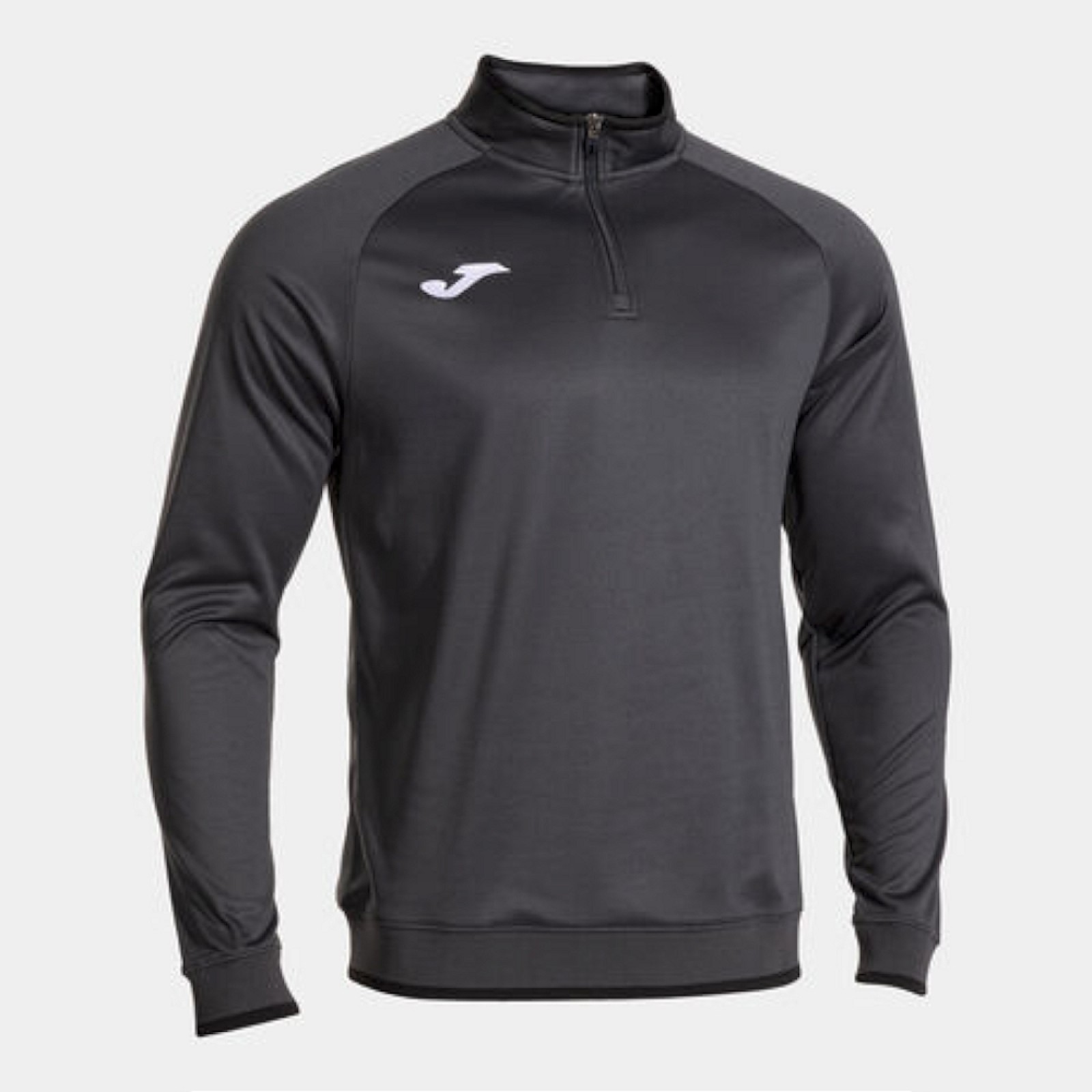 Joma COMBI PREMIUM SWEATSHIRT DARK ZIPTOP grau
