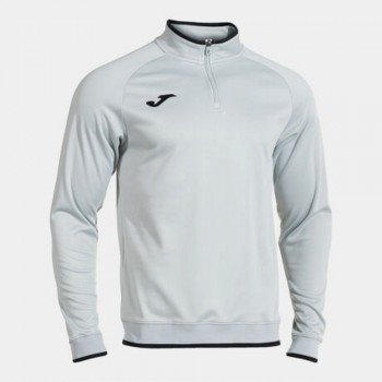 Joma COMBI PREMIUM SWEATSHIRT MEDIU ZIPTOP grau
