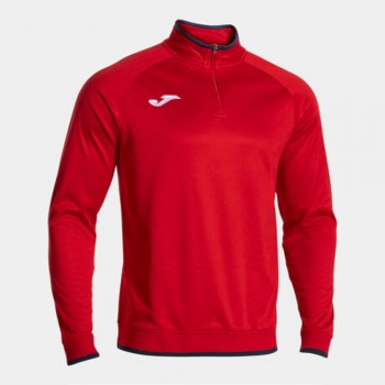 Joma COMBI PREMIUM SWEATSHIRT RED D ZIPTOP rot