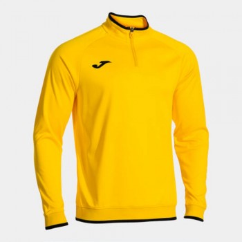 Joma COMBI PREMIUM SWEATSHIRT YELLO ZIPTOP gelb