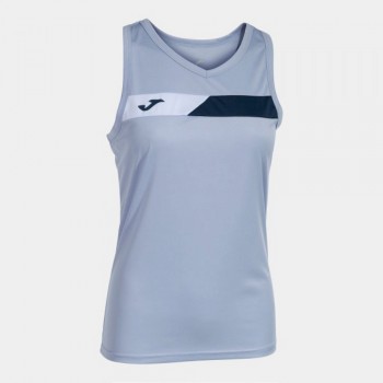 Joma COURT SLEEVELESS SHIRT SKY BLU Tanktops blau