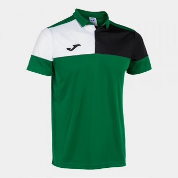 Joma CREW V SHORT SLEEVE POLO GREEN Poloshirts gr�n