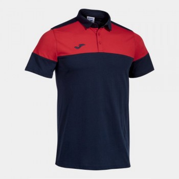 Joma CREW V SHORT SLEEVE POLO NAVY Poloshirts navy