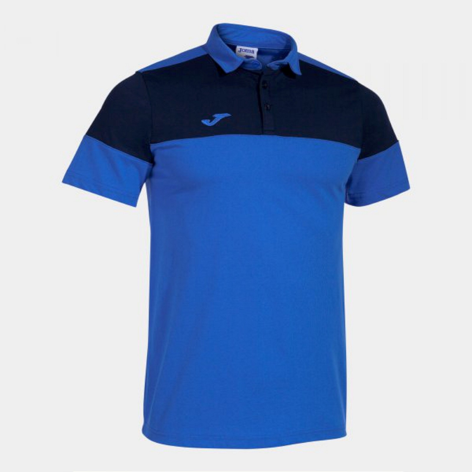 Joma CREW V SHORT SLEEVE POLO ROYAL POLOSHIRT blau