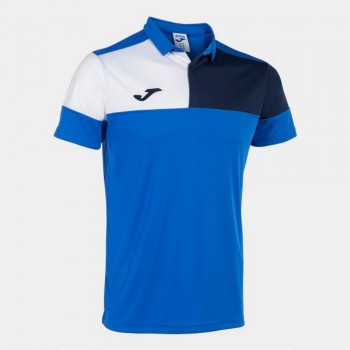 Joma CREW V SHORT SLEEVE POLO ROYAL Poloshirts blau