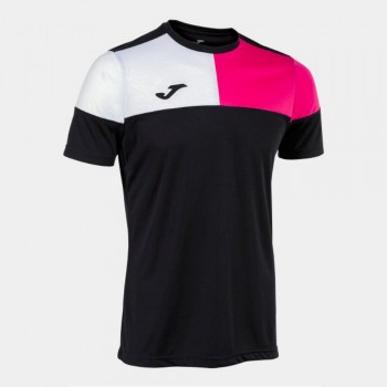 Joma CREW V SHORT SLEEVE T-SHIRT BL T-Shirts schwarz