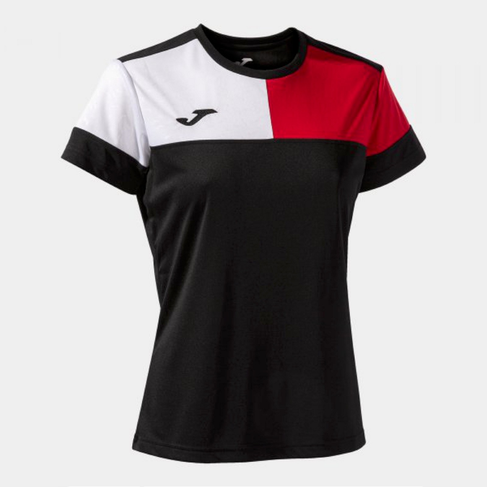 Joma CREW V SHORT SLEEVE T-SHIRT BL T-Shirts schwarz