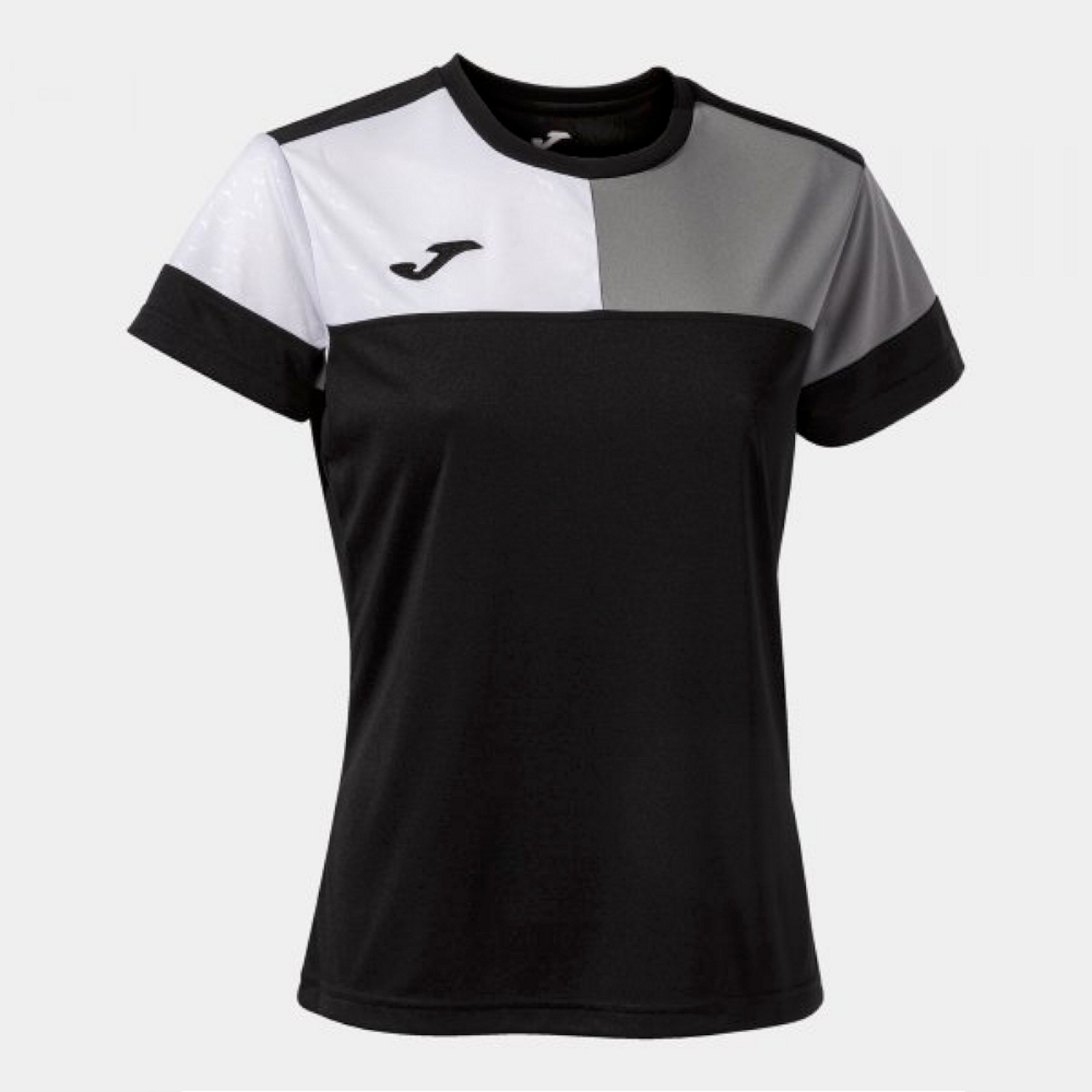 Joma CREW V SHORT SLEEVE T-SHIRT BL T-Shirts schwarz
