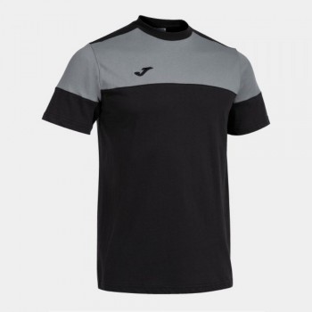 Joma CREW V SHORT SLEEVE T-SHIRT BL T-Shirts schwarz