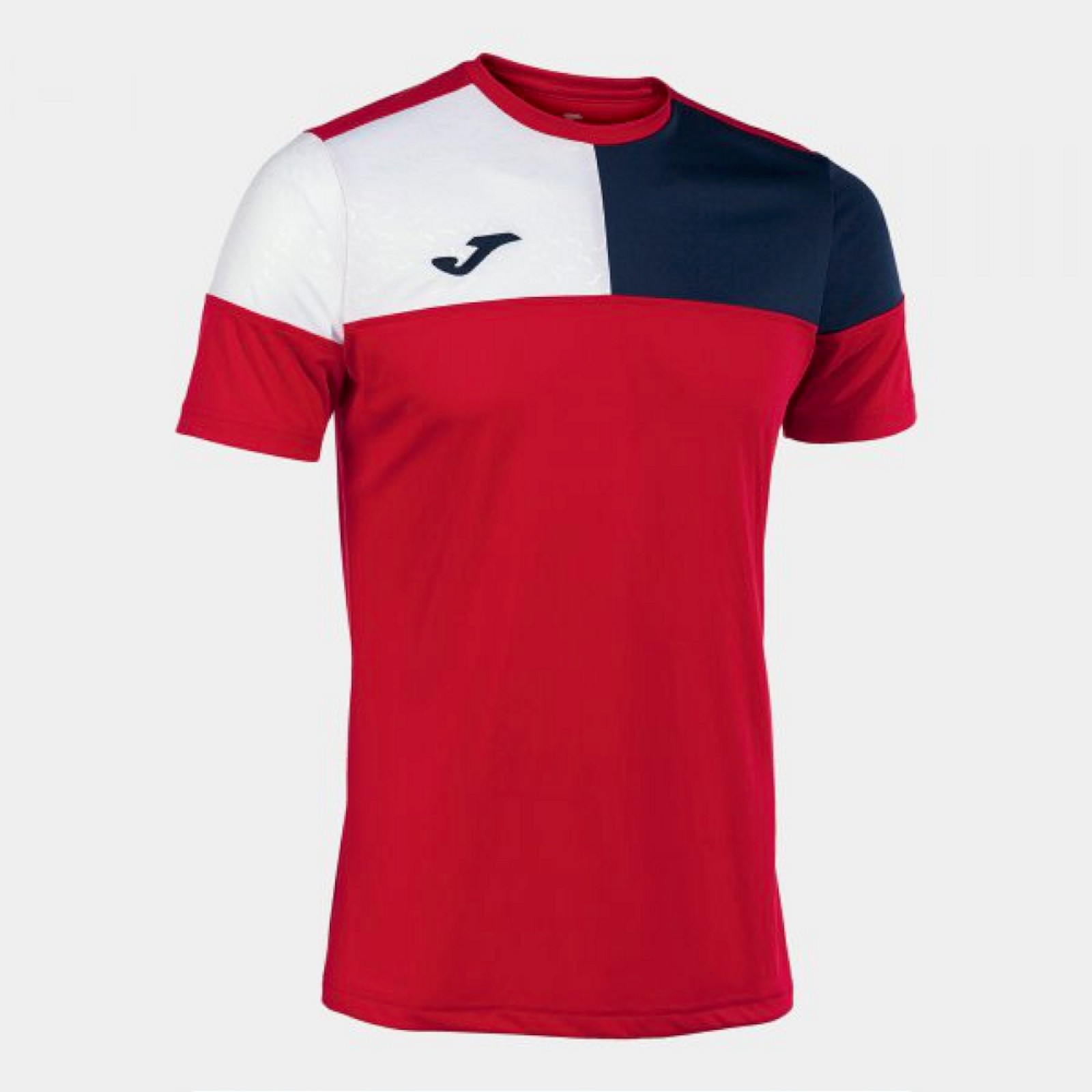 Joma CREW V SHORT SLEEVE T-SHIRT RE T-SHIRT rot
