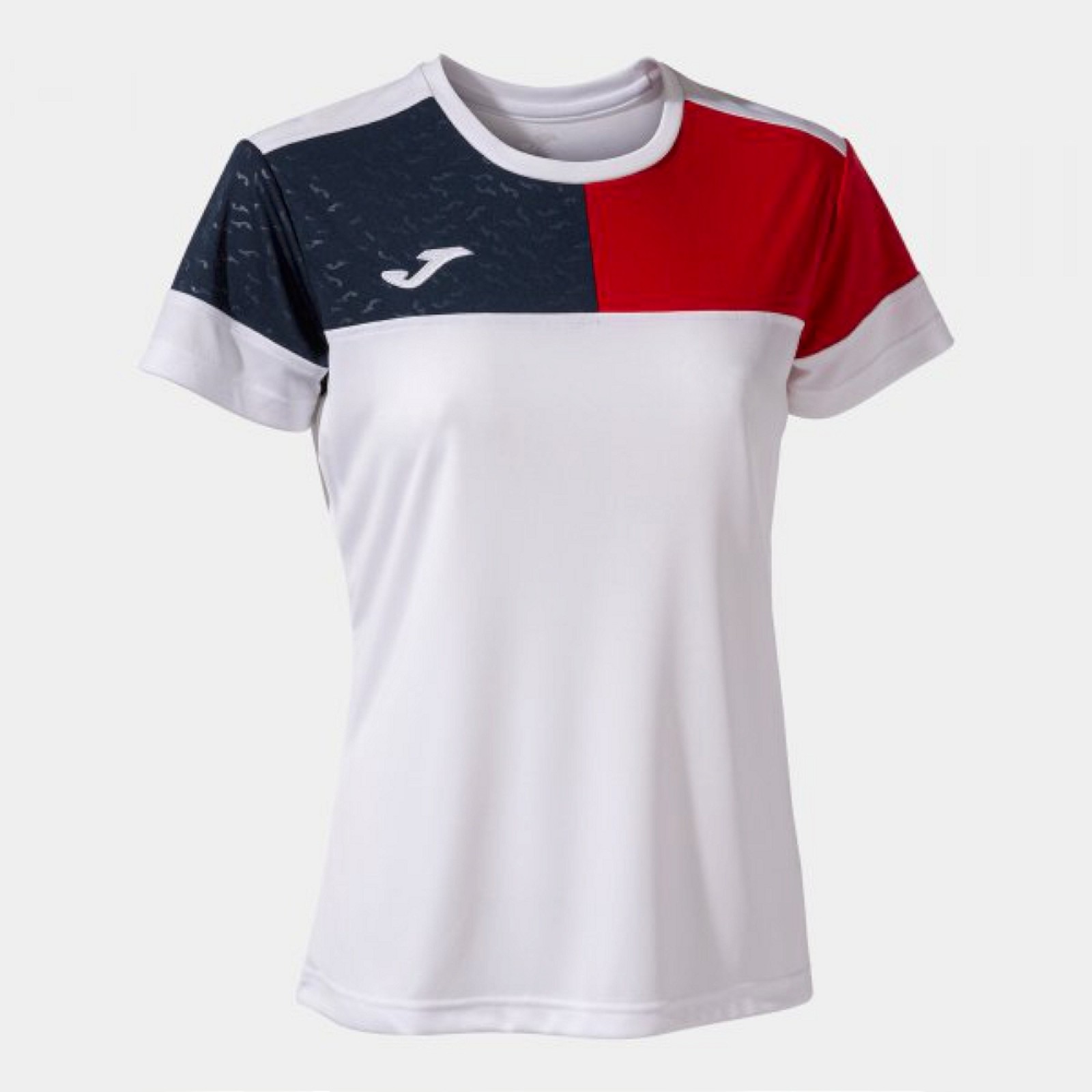Joma CREW V SHORT SLEEVE T-SHIRT WH T-Shirts weiss