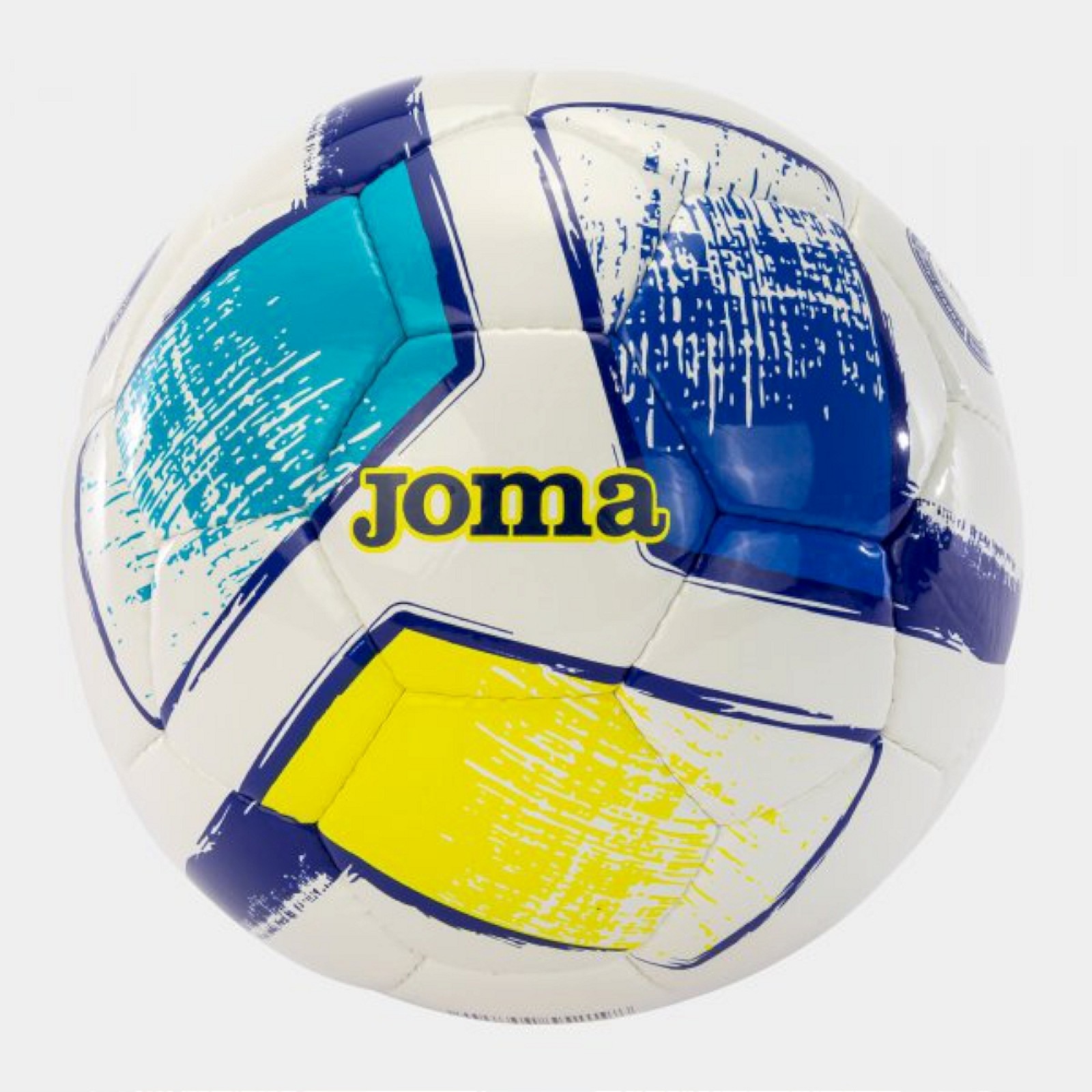 Joma DALI II BALL WHITE FLUOR TURQU SPIELBALL GR.5 weiss