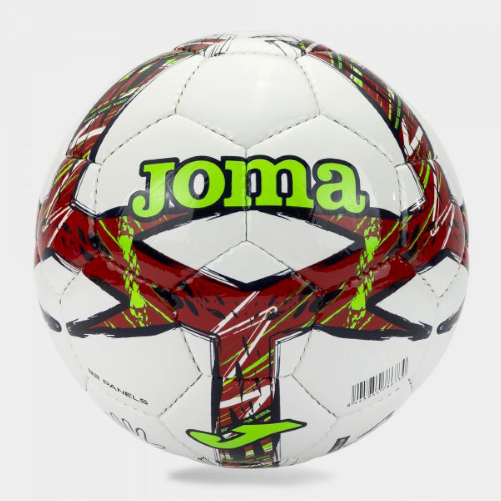Joma DALI III BALL RED FLUOR GREEN TRAININGSBALL GR.5 rot