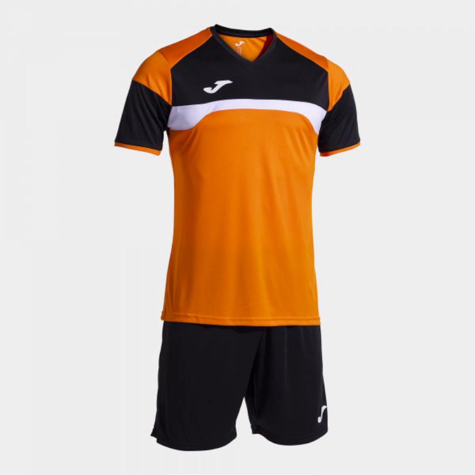 Joma DANUBIO III SET ORANGE BLACK TRIKOTSET orange