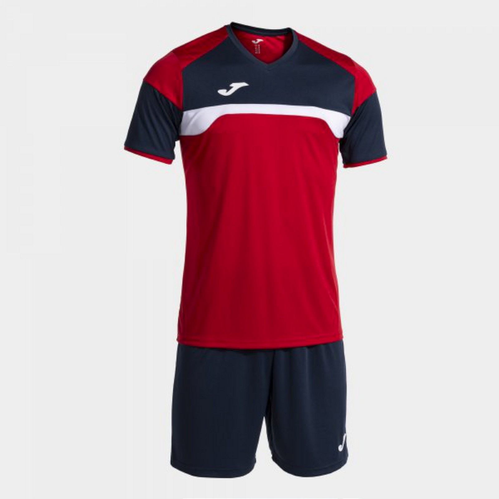 Joma DANUBIO III SET RED NAVY TRIKOTSET rot