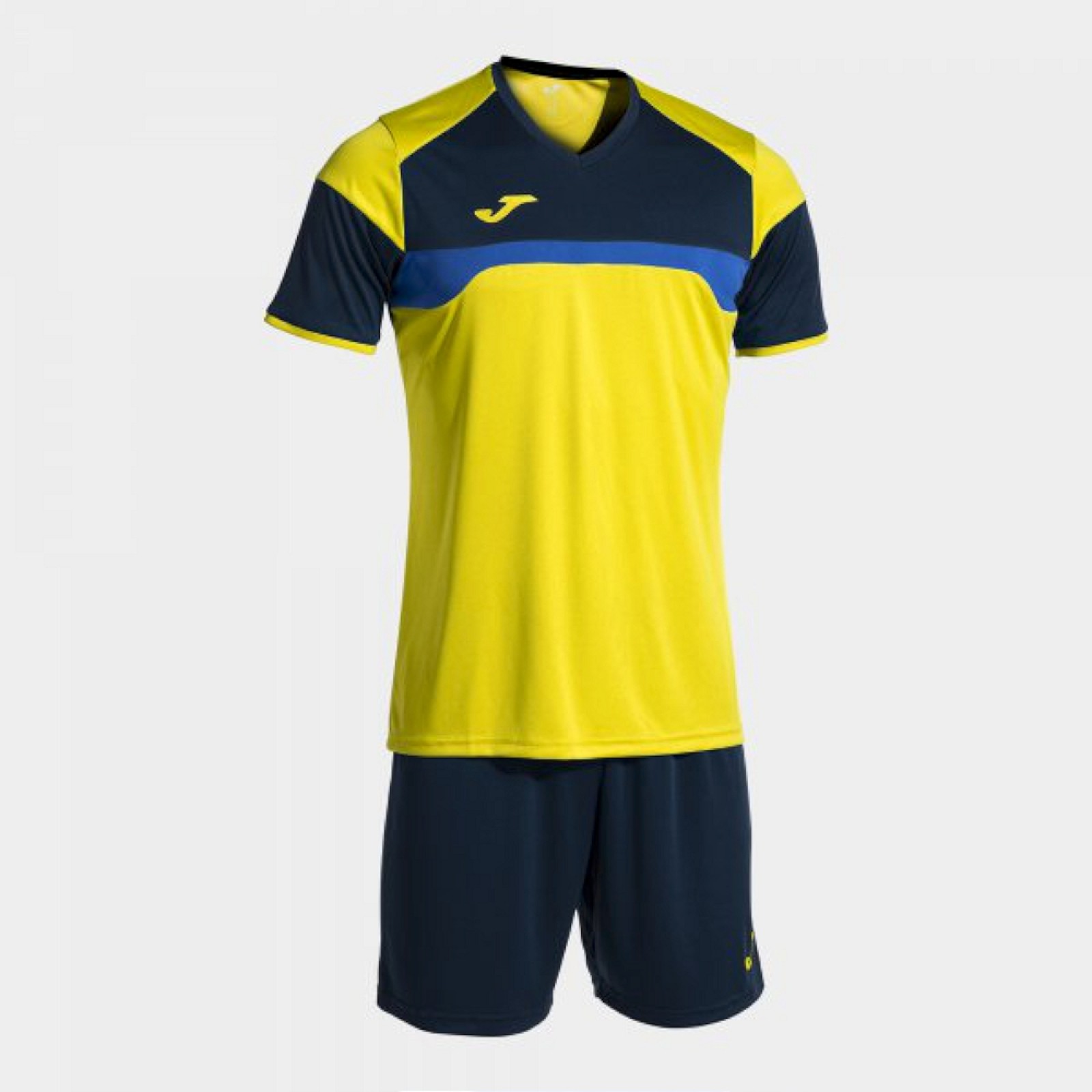 Joma DANUBIO III SET YELLOW NAVY TRIKOTSET gelb