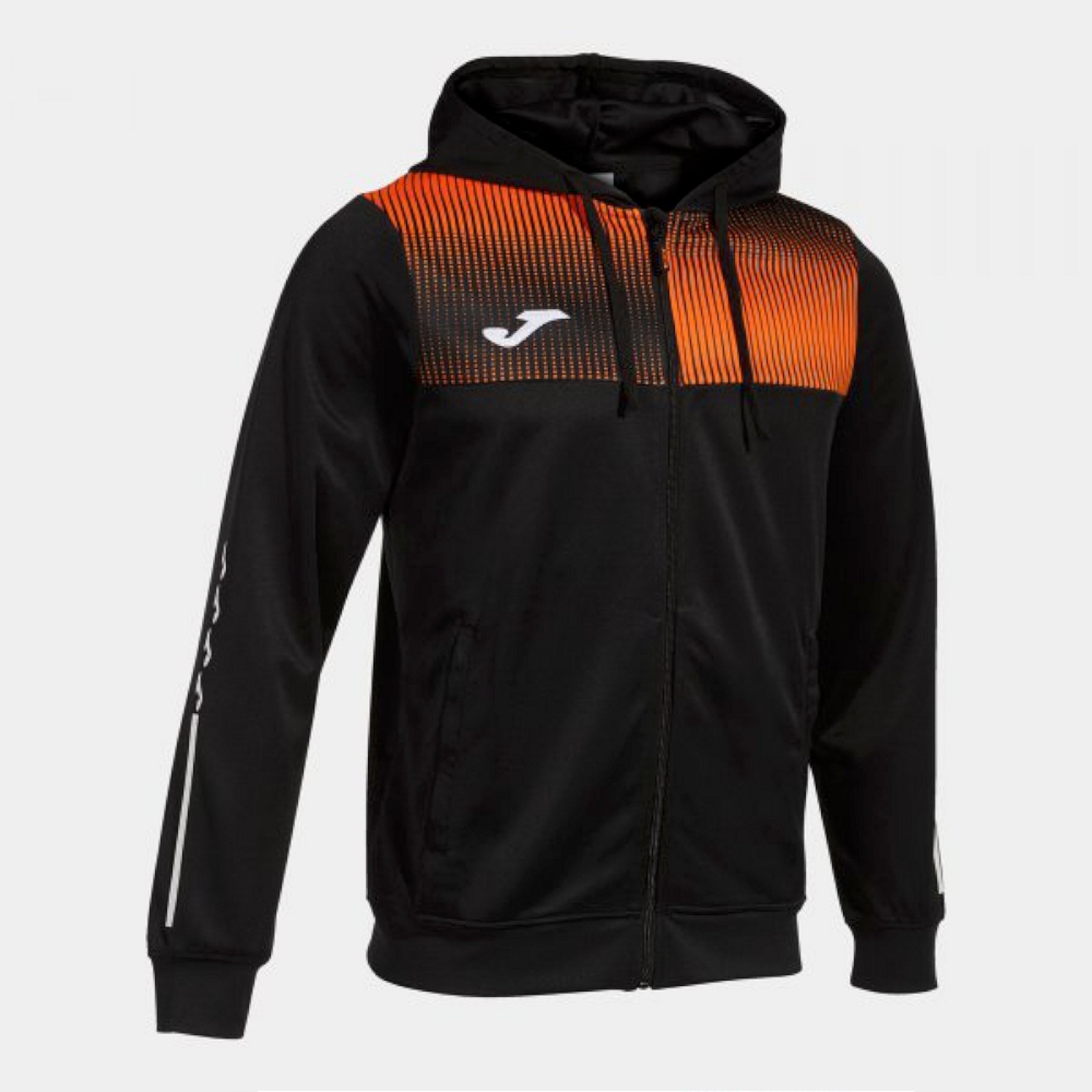 Joma ECO SUPERNOVA ZIP-UP HOODIE BL SWEATSHIRT schwarz