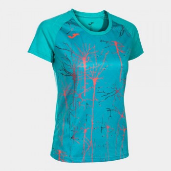 Joma ELITE IX SHORT SLEEVE T-SHIRT T-Shirts blau