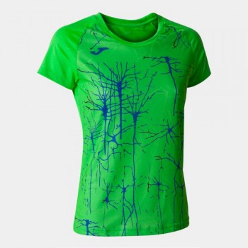 Joma ELITE IX SHORT SLEEVE T-SHIRT T-Shirts neon-gr�n