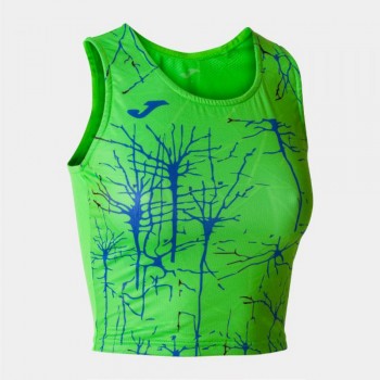 Joma ELITE IX TOP FLUOR GREEN Tops neon-gr�n | yam yam world