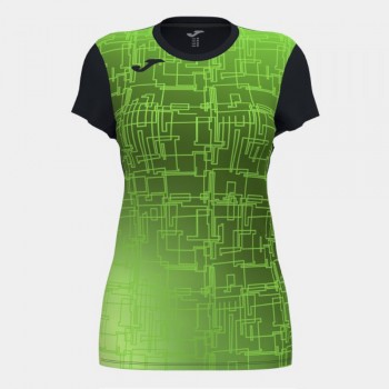 Joma ELITE VIII SHORT SLEEVE T-SHIRT T-Shirts schwarz