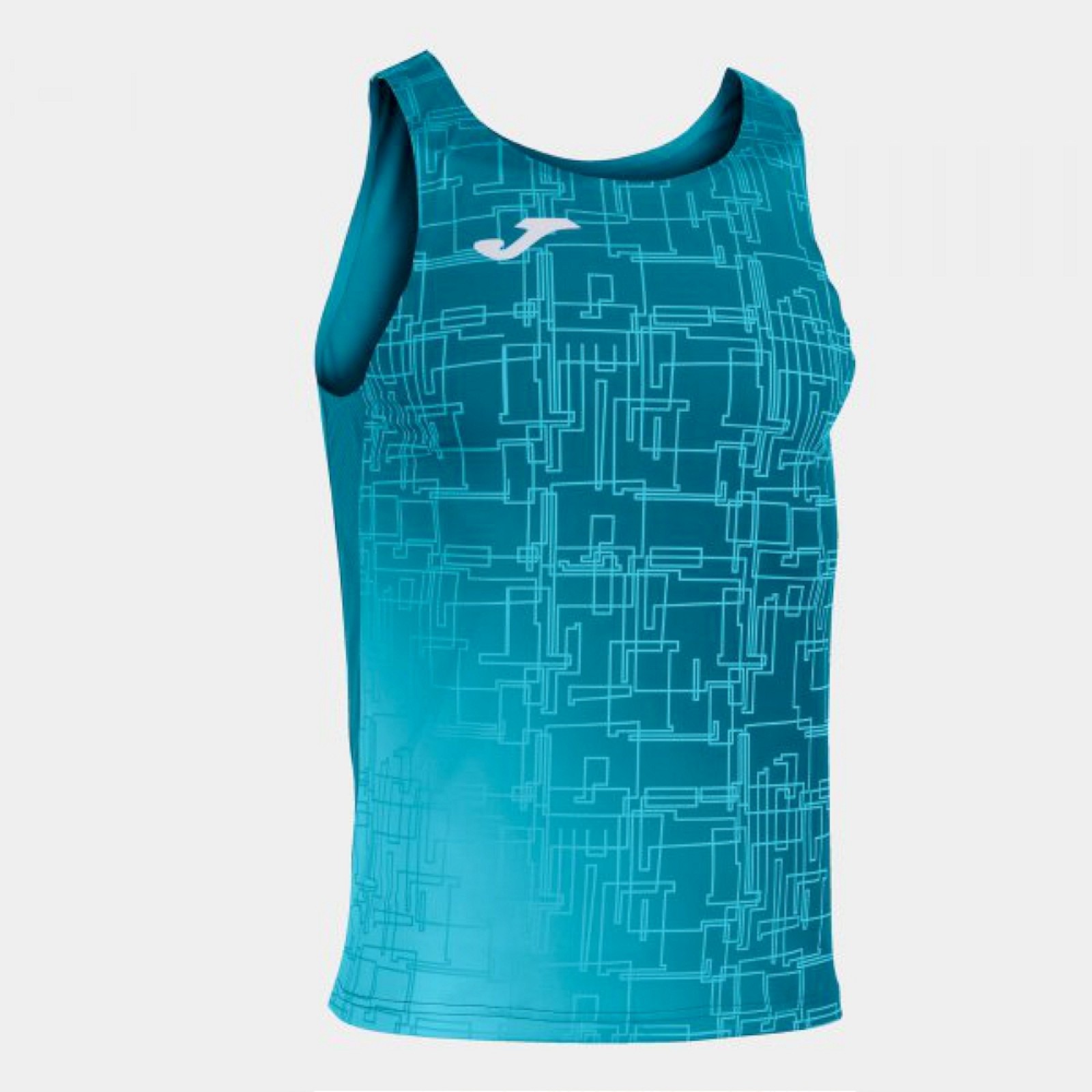 Joma ELITE VIII TANK TOP TURQUOISE TANKTOP blau