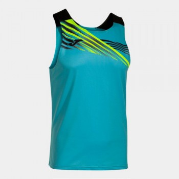 Joma ELITE X SLEEVELESS SHIRT FLUOR Tanktops blau