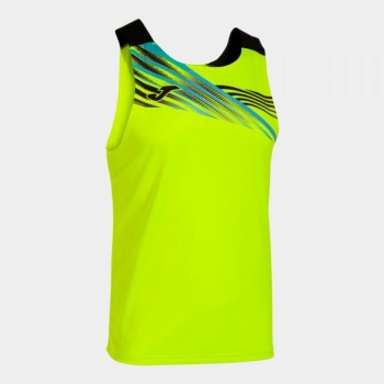 Joma ELITE X SLEEVELESS SHIRT FLUOR Tanktops gelb