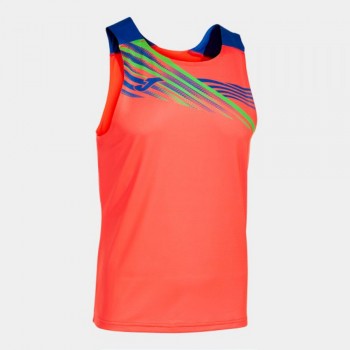 Joma ELITE X SLEEVELESS SHIRT FLUOR Tanktops pink