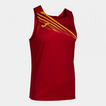 Joma ELITE X SLEEVELESS SHIRT RED Tanktops rot