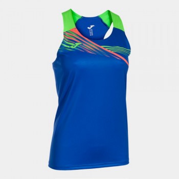 Joma ELITE X TANK TOP ROYAL FLUOR G Tanktops blau