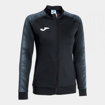 Joma ELITE XI FULL ZIP SWEATSHIRT B TRAININGSJACKE schwarz