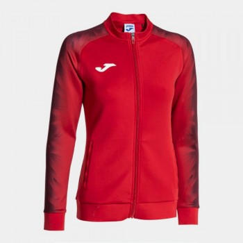 Joma ELITE XI FULL ZIP SWEATSHIRT R TRAININGSJACKE rot