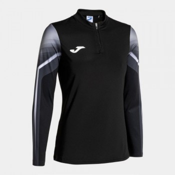Joma ELITE XI SWEATSHIRT BLACK ANTH Sweatshirts schwarz