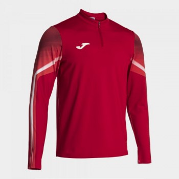 Joma ELITE XI SWEATSHIRT RED WHITE Sweatshirts rot