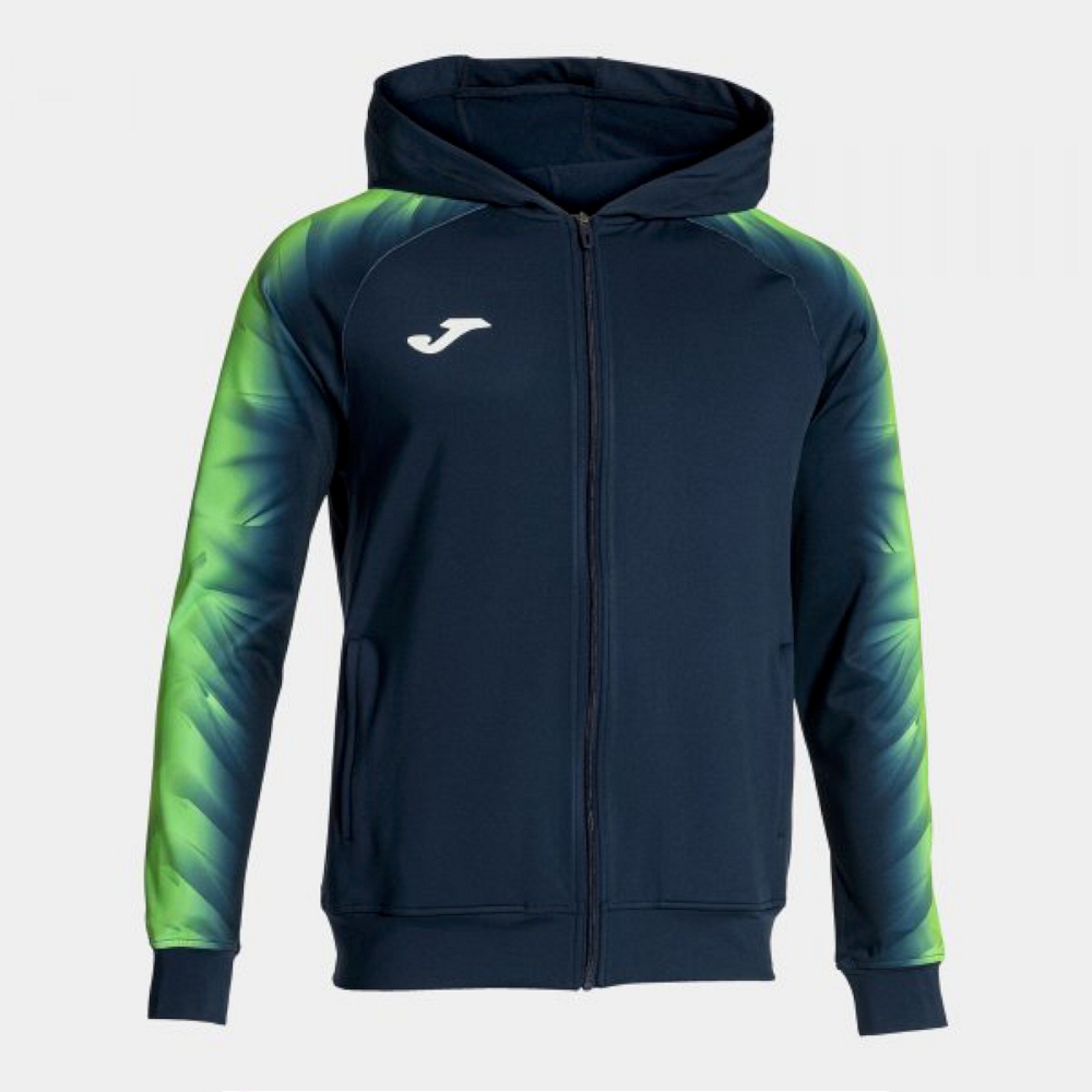 Joma ELITE XI ZIP-UP HOODIE NAVY FL KAPUZENJACKE navy