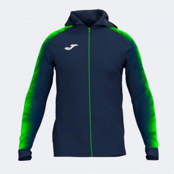 Joma ELITE XI ZIP-UP HOODIE NAVY FL KAPUZENJACKE navy