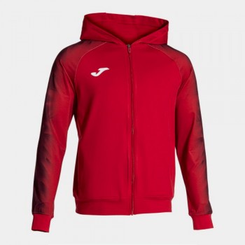 Joma ELITE XI ZIP-UP HOODIE RED KAPUZENJACKE rot