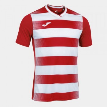 Joma EUROPA V SHORT SLEEVE T-SHIRT T-Shirts rot
